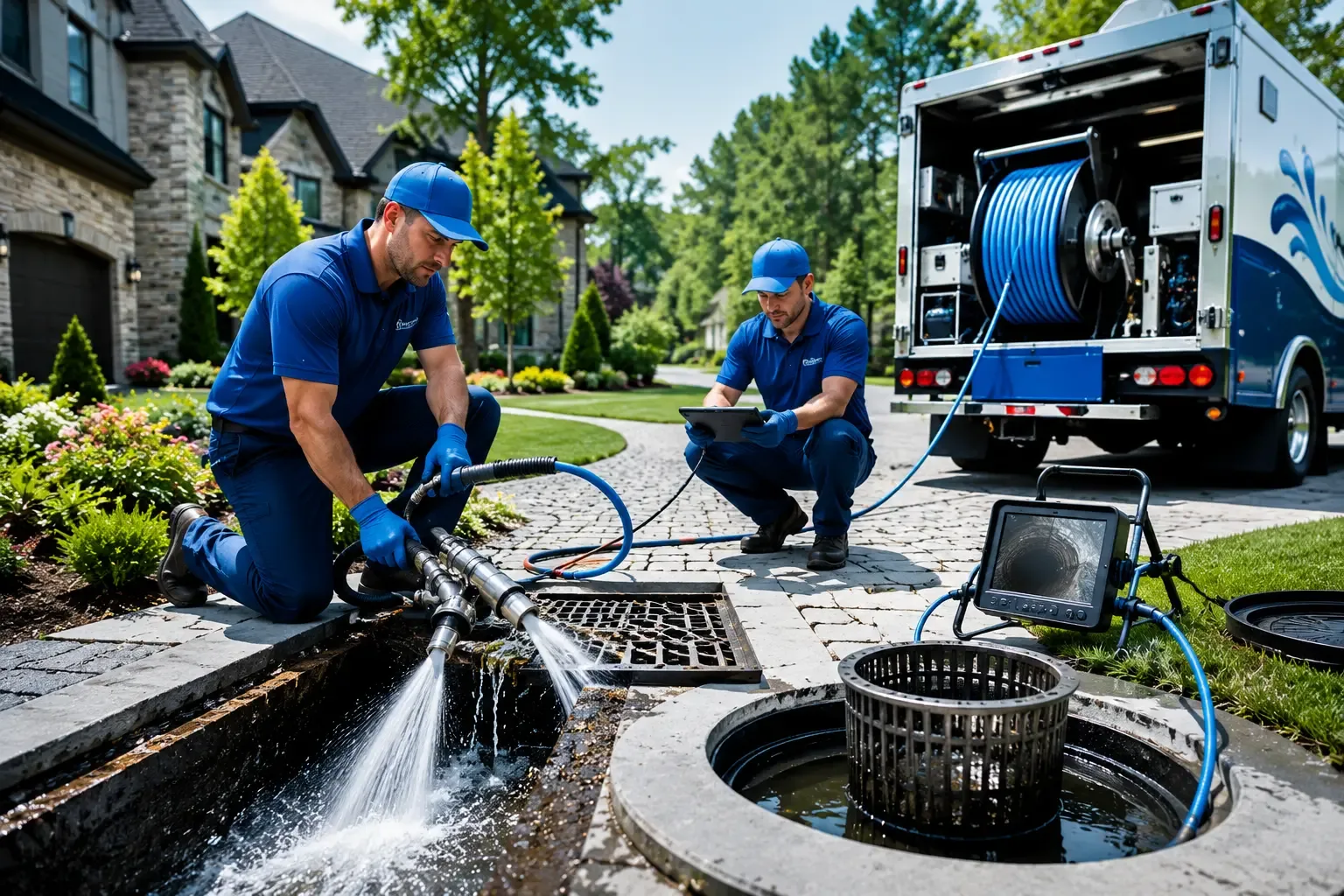 Local outdoor drain cleaning professionals in New Braunfels, TX