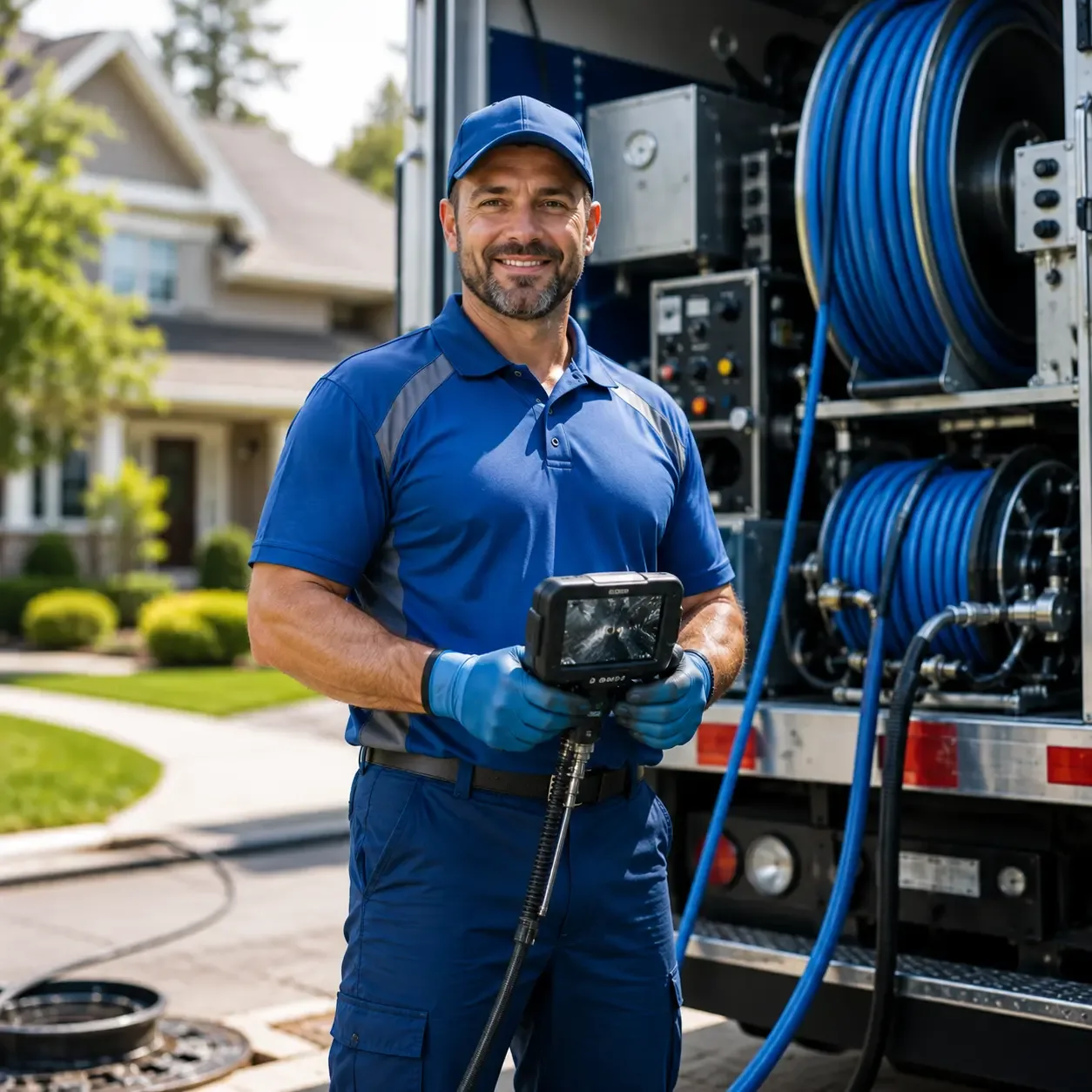 Local outdoor drain cleaning specialists in New Braunfels, TX